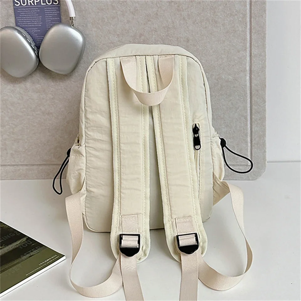 Lightweight Nylon Backpack Student School Bag Large Capacity Leisure Sports Travel Rucksack Girl Kawaii Laptop Bookpack Mochilas