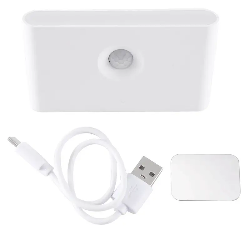 

ABKQ-Магнитный ночник для коридора и шкафа, беспроводной, с USB-зарядкой, с датчиком движения, настенный светильник