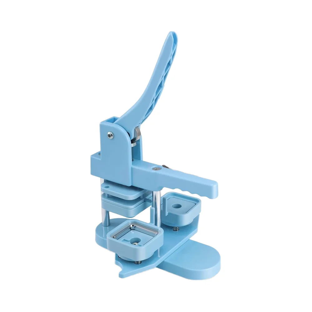 

Square Button Maker Kit Press Machine 100 Set DIY Square Photo Picture Badge Button Button Making Machines