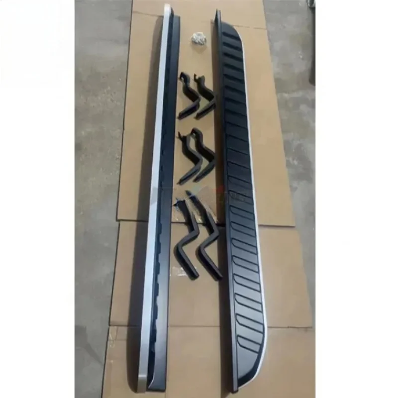 High Quality Black Plastic Sports Side Steps Running Boards Easy Installation Exterior Accessories Fit For Ford Ranger Next Gen