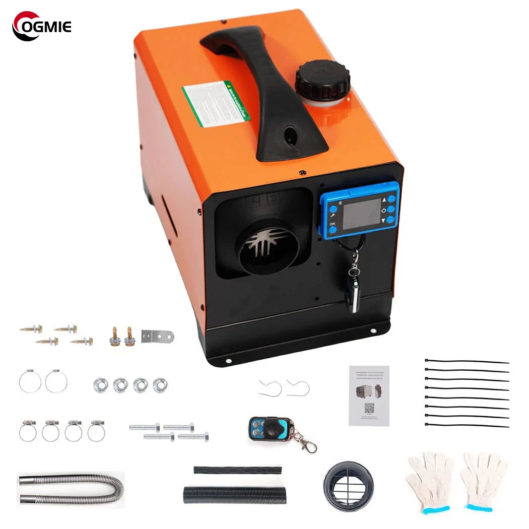 OGMIE Webasto New 12V/24V/220V/110V Diesel Air Parking Heater 3-in-1 8kW Universal Fit RVs Boats Home 2-Year