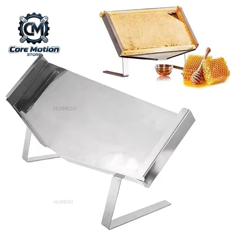 Stainless Steel Honeycomb Honey Rack Honey Display Stand Honeycomb Panel Flow Honey Rack High-end Tray Beekeeping Tools