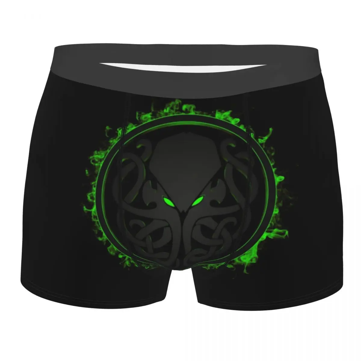 Custom The Call Of Cthulhu Underwear Men Breathable Lovecraft Mythos Monster Boxer Briefs Shorts Panties Soft Sexy Underpants