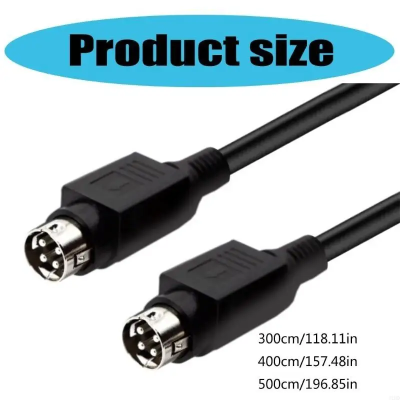 J1HD укрепляет конструкции 4PIN DIN DINKIERS CABLE для R1700BTR1600TIII LONG