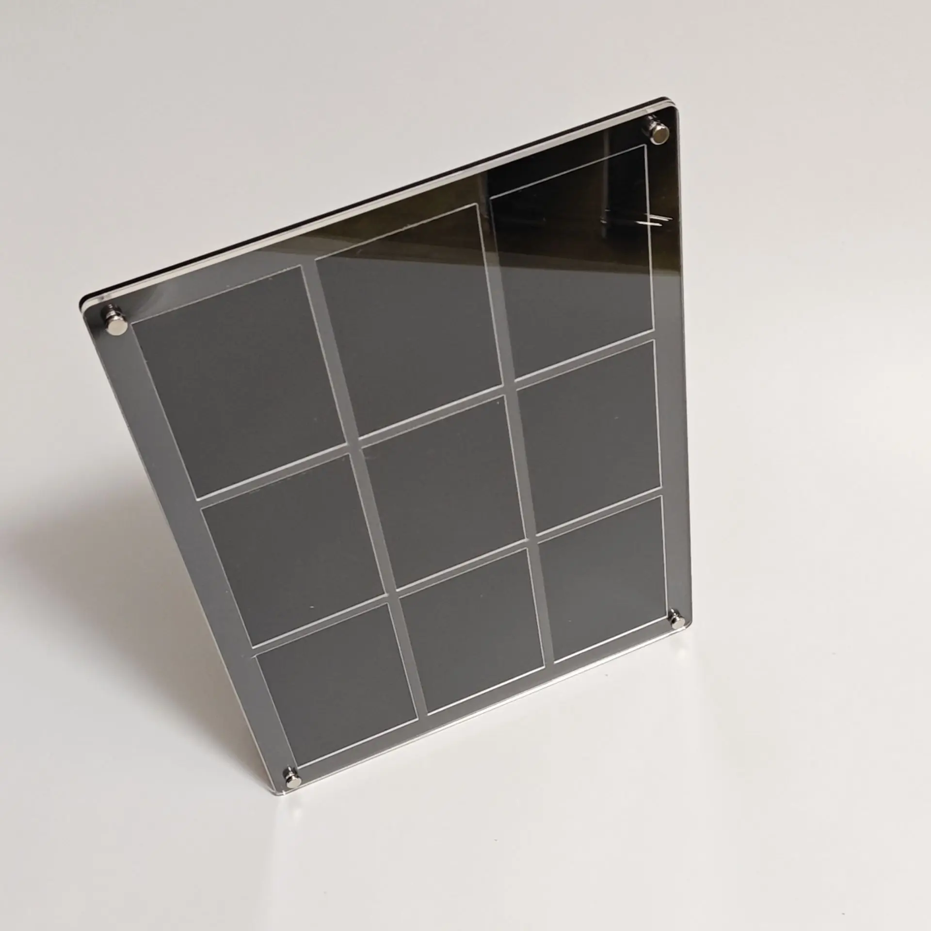 PTCG zwarte displaystandaard Polaroid fotolijst kan worden geplaatst Anime Character Collection Card Extra Action Stuck Brick-9 Slots