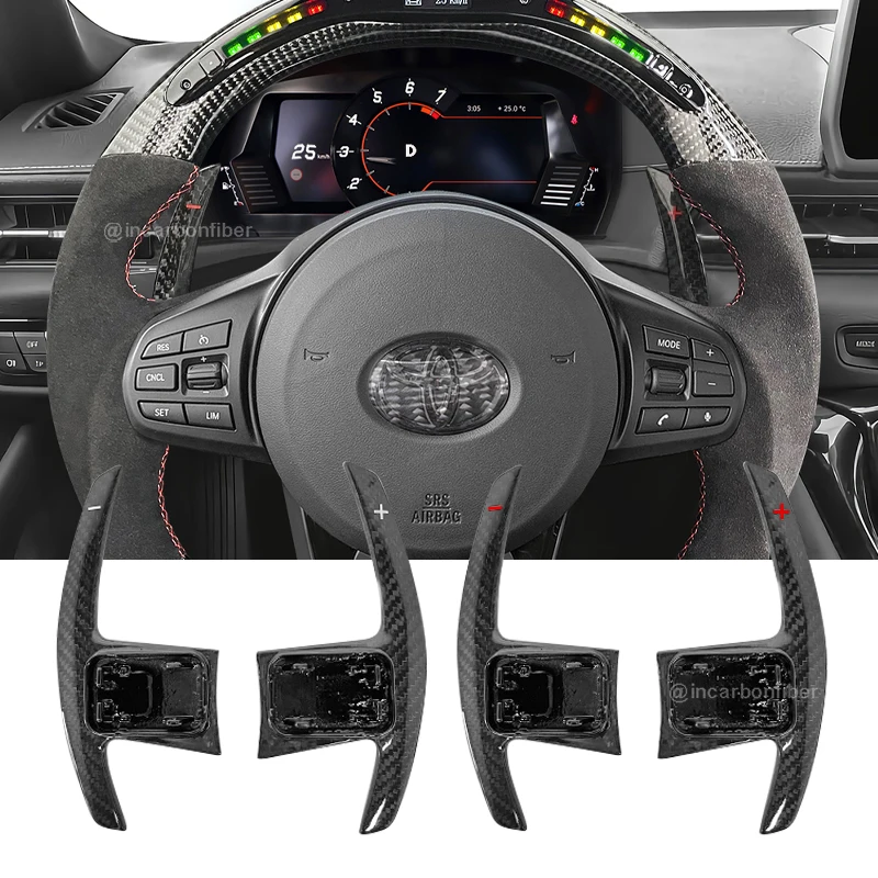 คาร์บอนไฟเบอร์ Paddle Shifter สําหรับ Supra AE90 MKV