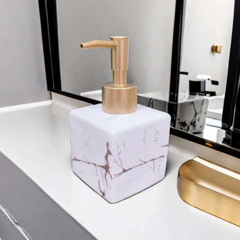 Modern Portable Soap Dispenser Hotel Bathroom Press Empty Bottle Shampoo Body Wash Dispensing Bottle Bathroom Accessories