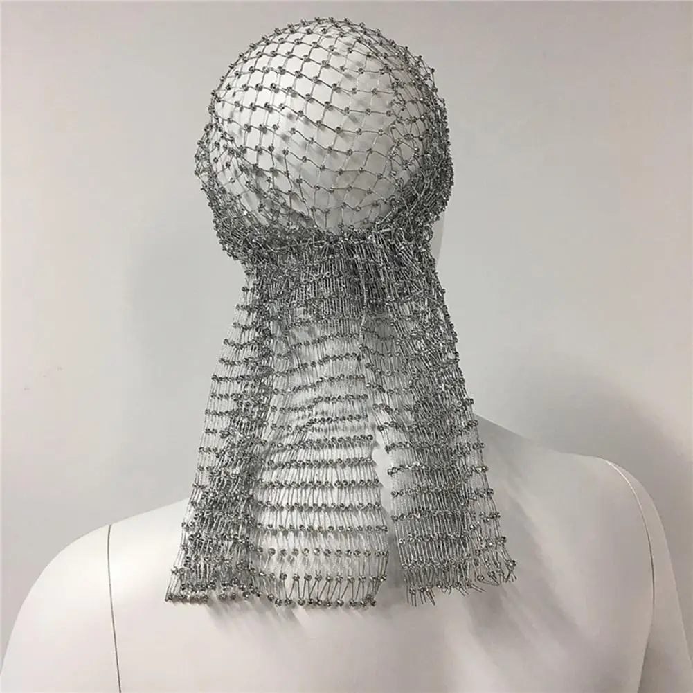 

Hairband for Women Fashion Headband with Elastic Design Elegant Rhinestone Pirate Hat Elastic Snood for Masquerade for Style