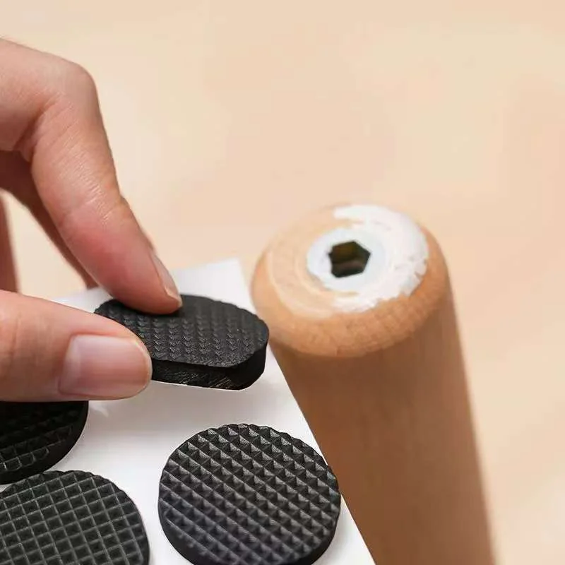 Thick EVA Table Corner Protector Pads, Self Adhesive, Non-Slip Edge Guards, Furniture Leg Protection Mats