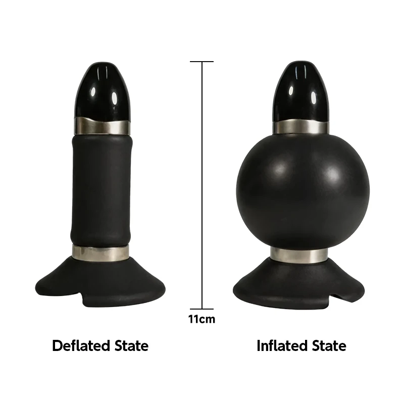 YoKoNex Enema Accessories Kit – Includes Storage Bag, Anal Plug Head & Remote. Add-on Set for YoKoNex Electric Enema Toys.