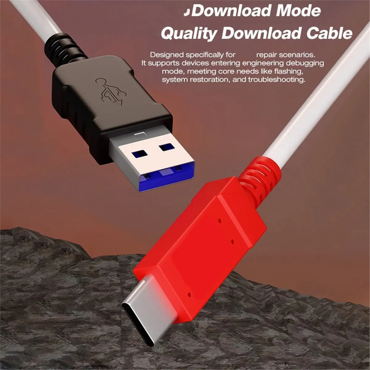 HOT Fast Recovery Mode Data Cable, USB to TYPE-C Plug-and-Play No PC Required for S8 to S25 Note 8/9/10/20 Etc. 【SPECIAL OFFER】