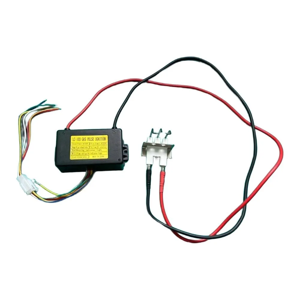 AC 220V Infrared Burner Igniter Electronic Ignition Controller Spark Generator With Needle For Commercial Kitchen Equipment