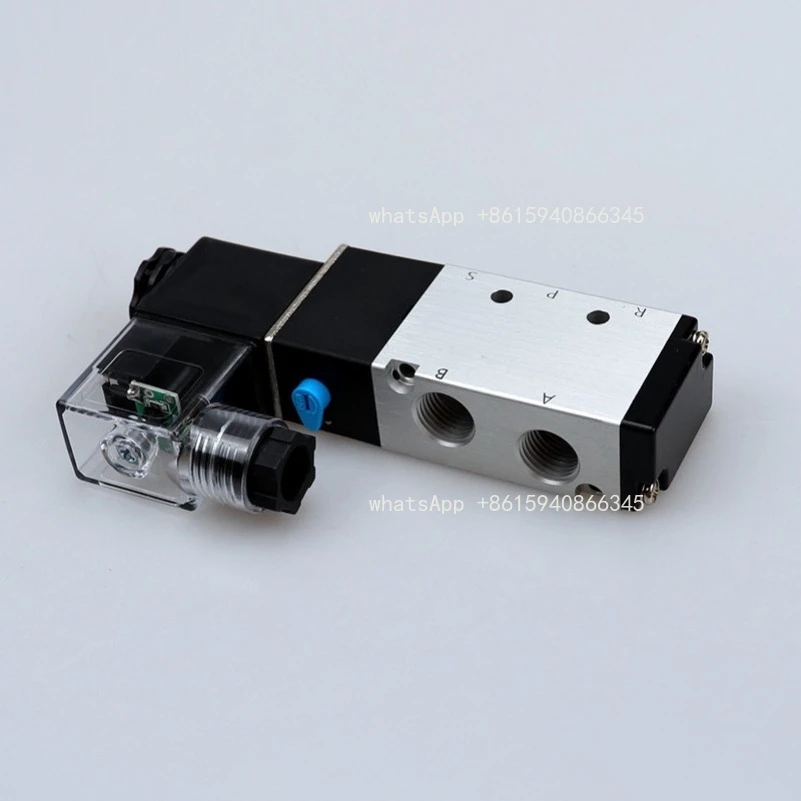 Two/three five-way solenoid directional valve