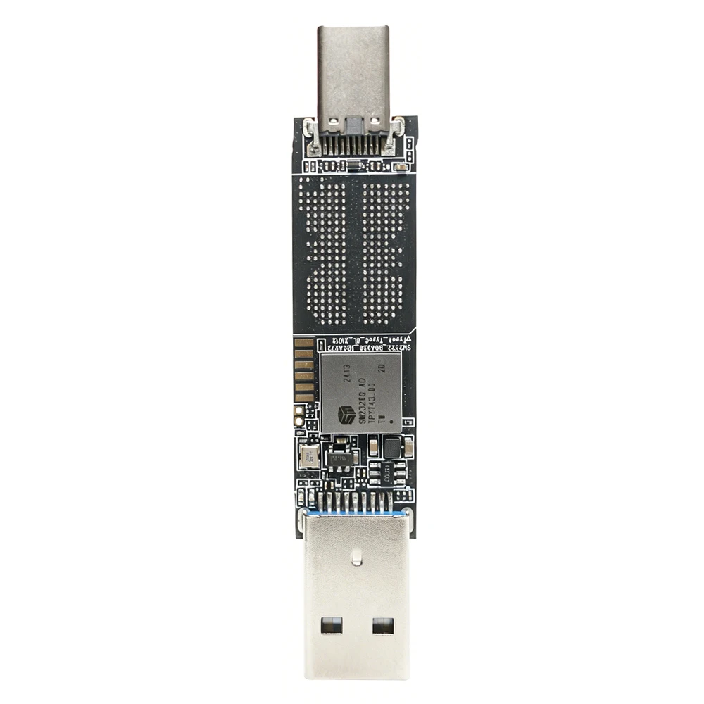 Ultra High Speed SM2320 USB Main Control Board BGA272 Dual Patch Soldering USB3.2 Type-C Dual Interface U Disk