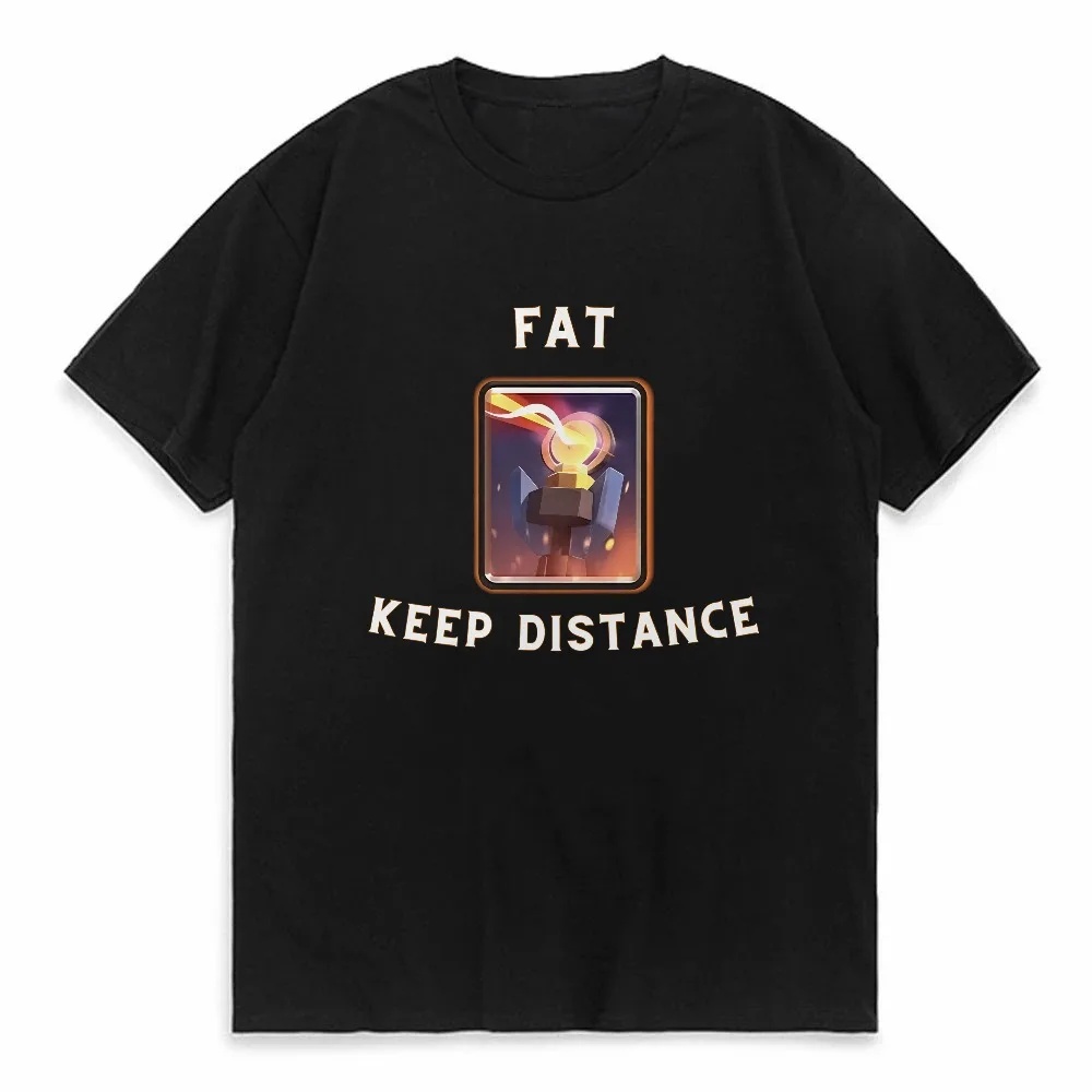 

Fat Keep Distance Girl T Shirt men Women Oversized Joke Humor Gift for Him and Her Kawaii Cute Memes T-shirts
