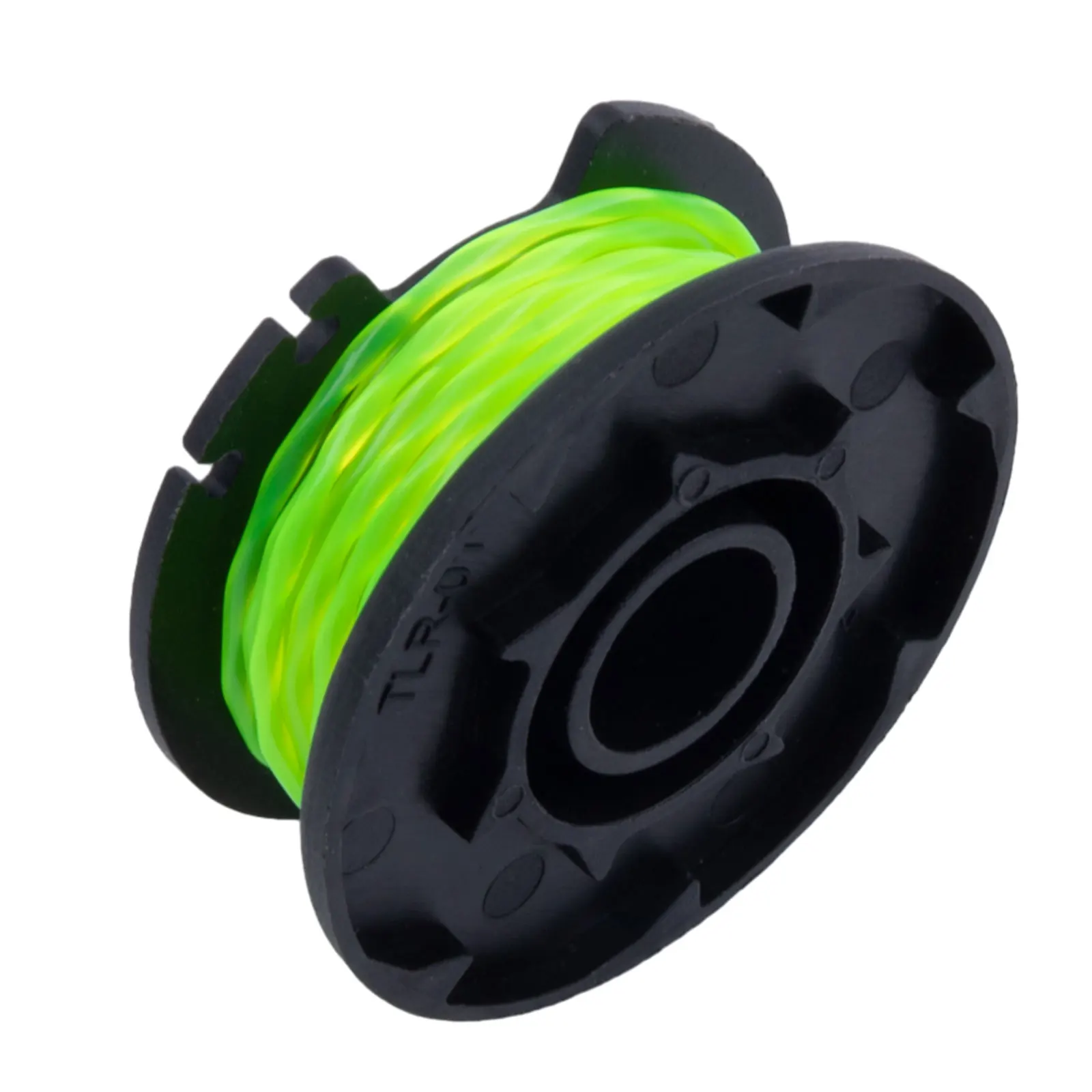 Capuchon de bobine de remplacement pour tondeuse à gazon, 3 pièces, fil solide vert de 2mm, pour vie en plein air