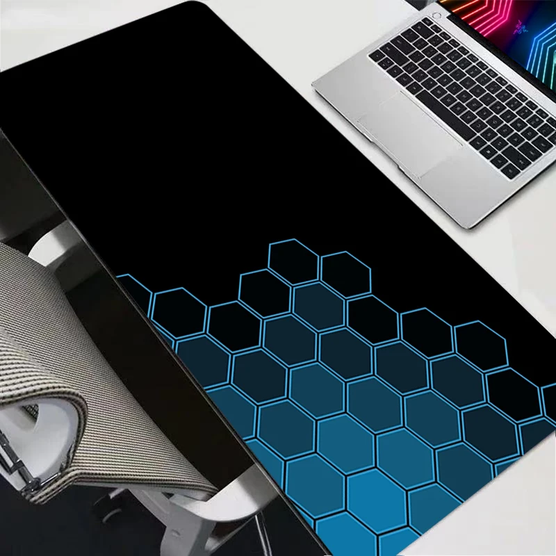 Tappetini per mouse XXL Tappetino per mouse Tappetino per tastiera per computer da gioco Tappetino per mouse Gamer Morbido Tappeto per ufficio Tappetino per tavolo Desktop Tappetino per mouse grande 90x40