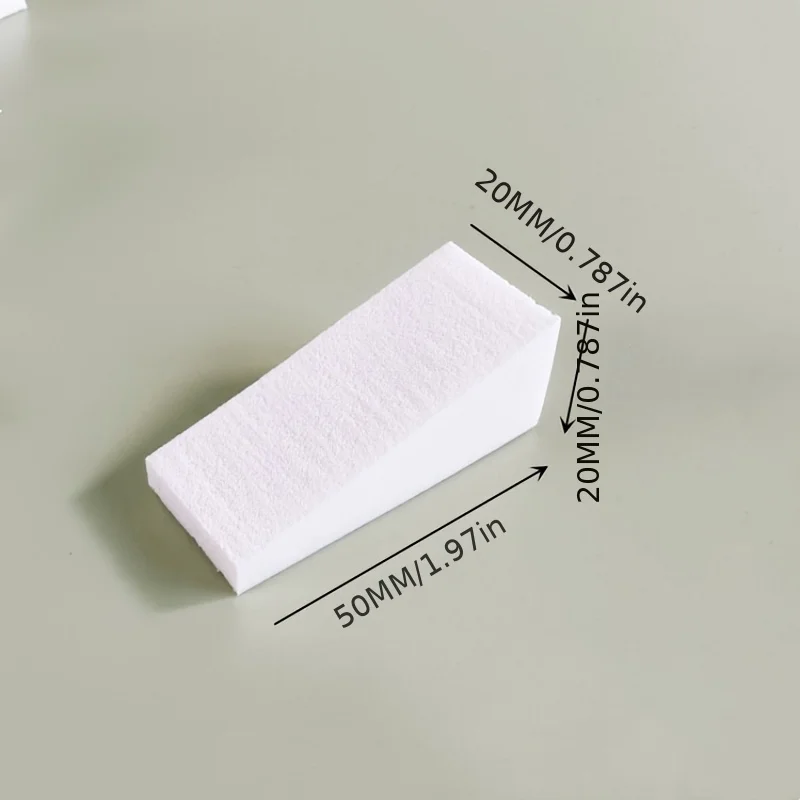 20 szt. Trójkątna miękka gąbka do makijażu podkład do twarzy korektor w kremie mieszanka proszku rozmazujący Puff narzędzie kosmetyczne