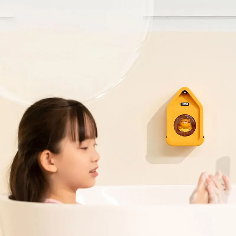 

household electric soap dispenser dispenser Children's foam mobile phone washing smart induction hand washing liquid machine