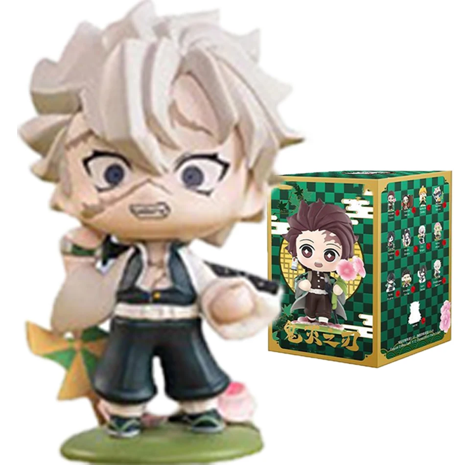 Demon Slayer Tanjiro Kamado Nezuko Anime-Cartoon-Figur Blindbox Kreative Personalisierte Statue Modell Ornament Überraschungsgeschenkbox – Detail 7