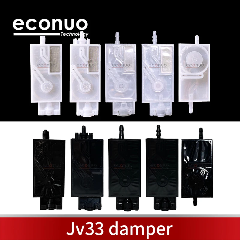 10 PCS Eco-Solvent UV Inkjet Printer Printhead Damper for Mimaki Jv33 Epson Printer Black White DX7 DX11 XP600 DX5 Printhead