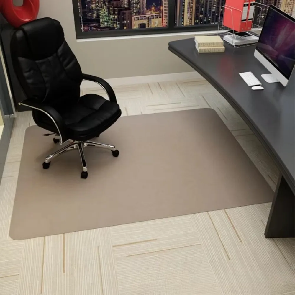 VIKAMA Senior Gray Mute Office Carpet Non-Slip Wear-Resistant Home Office Conference Room Modern Minimalist Floor Mats image 3