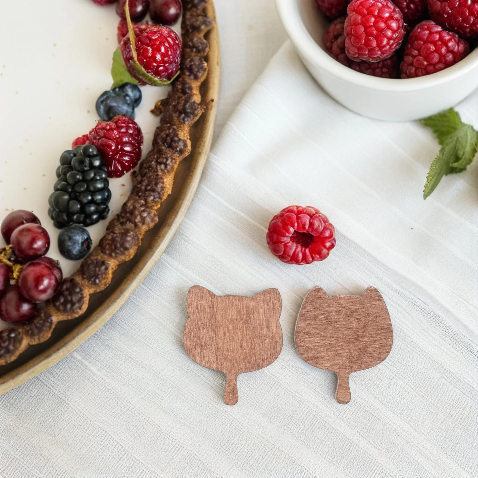 20 Pcs Mini Furniture Set Trays for Decor Dollhouse Food Accessories Decoration Kitchen Model Small Object Micro Scene