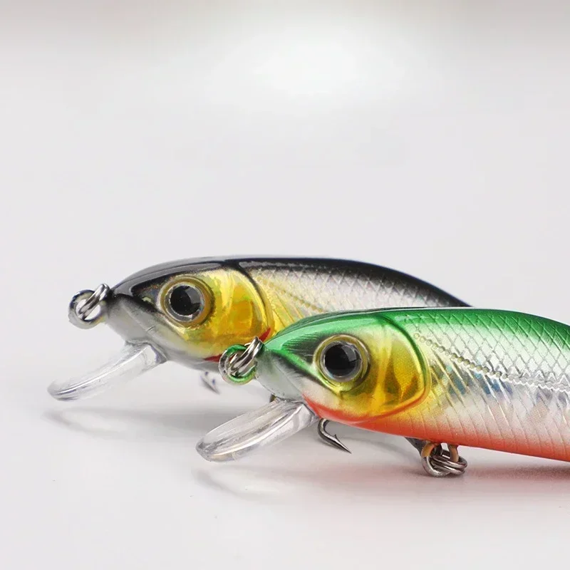 1 pçs modelo quente naufrágio minnow iscas de pesca 8.5cm 9.2g jerkbait baixo pique carkbait wobblers swimbait profissional isca