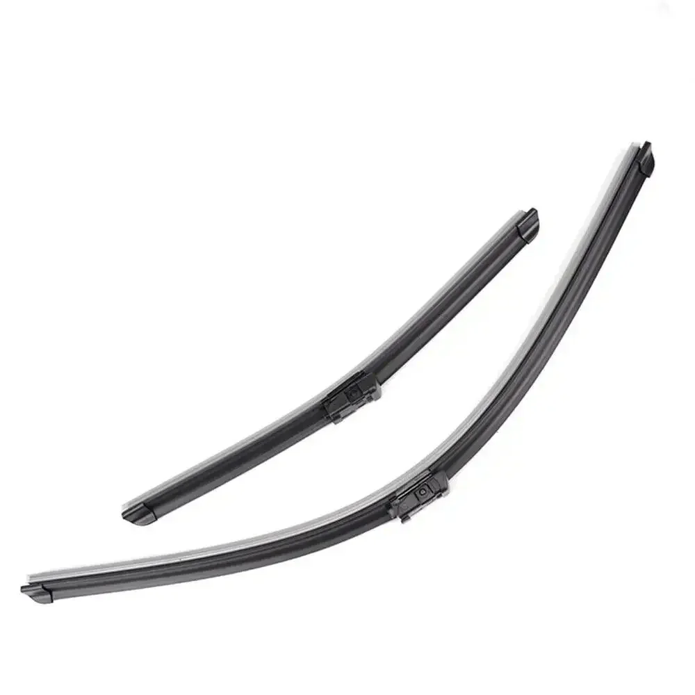 Tombol tekan 24 "16" 19mm, karet ganda pisau wiper mobil kaca depan