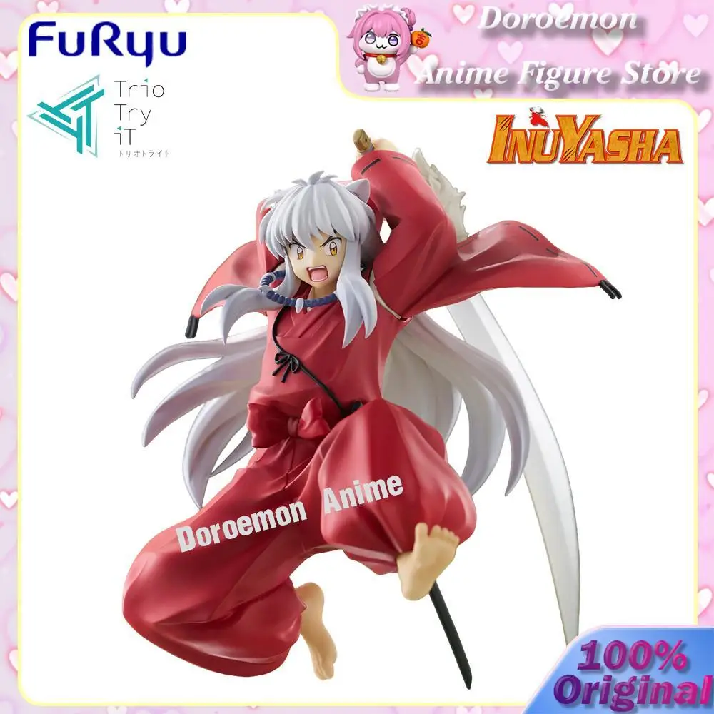 

Pre-Sale Original Furyu Trio-Try-It Figure Inuyasha Vol.2 Collectible Anime Comic Figures Table Home Decoration Model Toys Gifts
