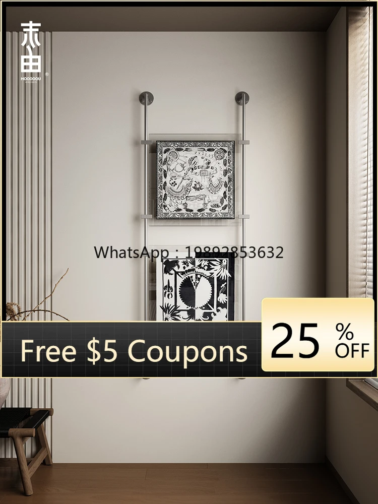 

YFY Acrylic Decorative Painting Metal Rod Photo Wall Staircase Entrance Hallway Corridor