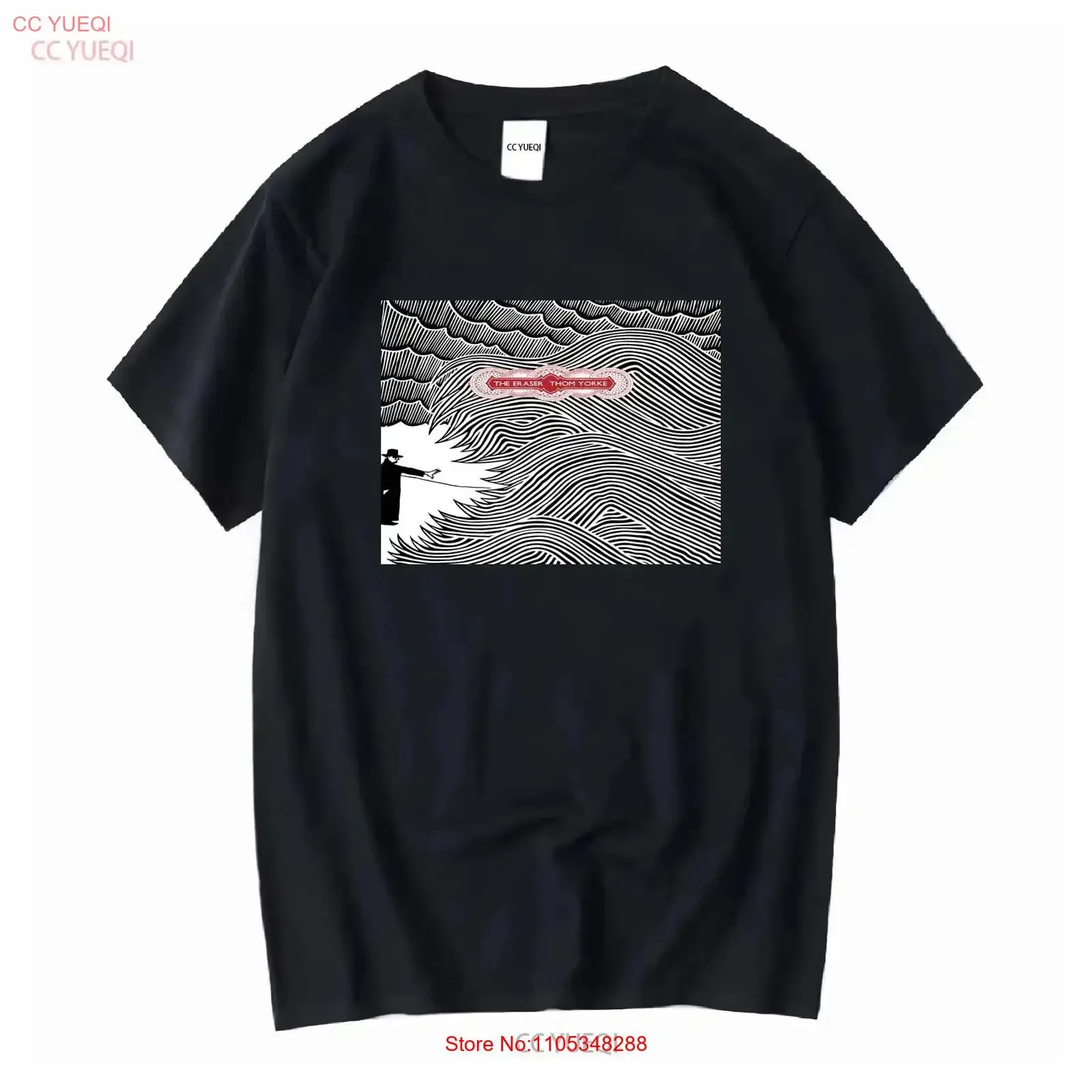 THOM YORKE T SHIRT eraser vinyl cd cover SMALL MEDIUM LARGE XL vintage Washed fashion graphic Slightly vintage Washed Stylish