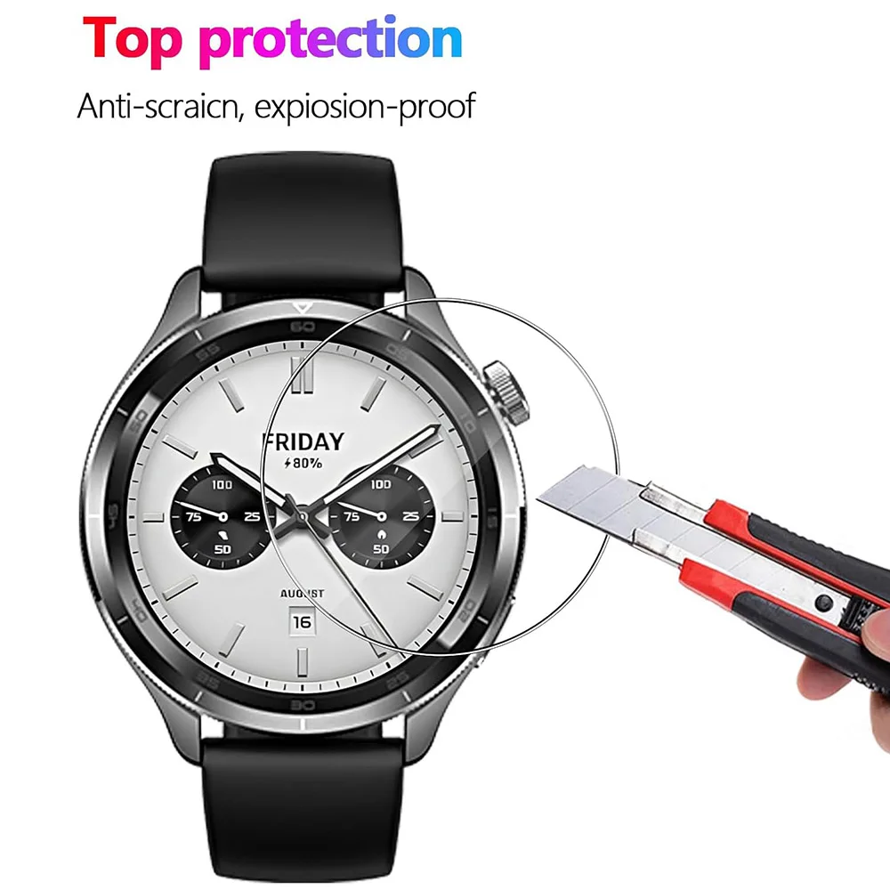 3pcs 3D Premium Tempered Glass For Xiaomi Watch S4 47mm Screen HD/Scratch Resistant Protector Film Accessories