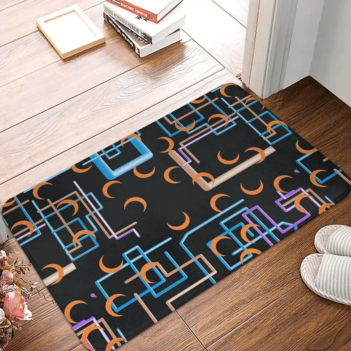 Dan Flashes - A Colorful Shirt Wore By Dan Flashes Doormat Rug Carpet Mat Footpad Non-slip Entrance Kitchen Bedroom Balcony