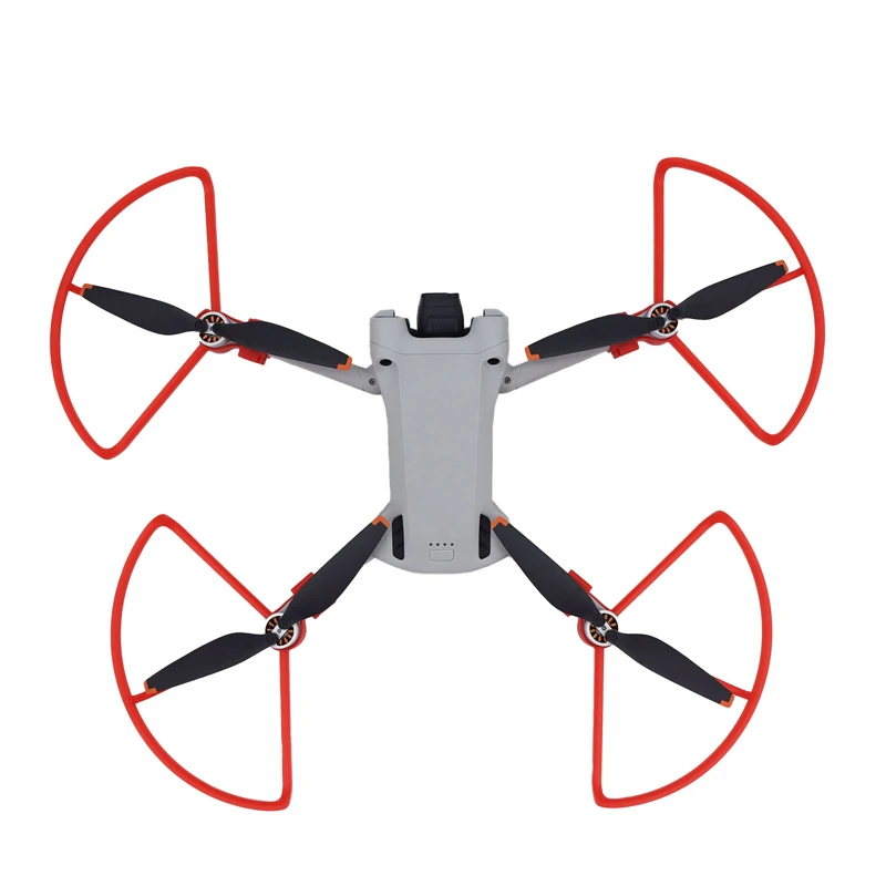 Propeller Guard Ring for DJI Mini 3 Pro Blade Guard Anti-collision Anti-Protection Drone Accessories Gray Red