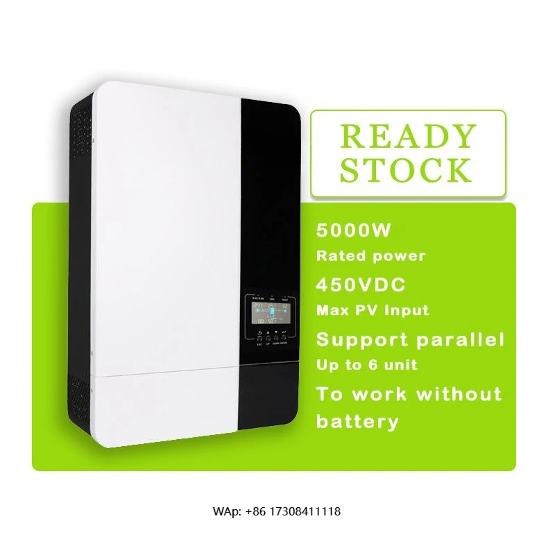 

5000ES Single Phase Pure Sine Wave Solar System Inverter Off Grid PV Inverter With MPPT Controller