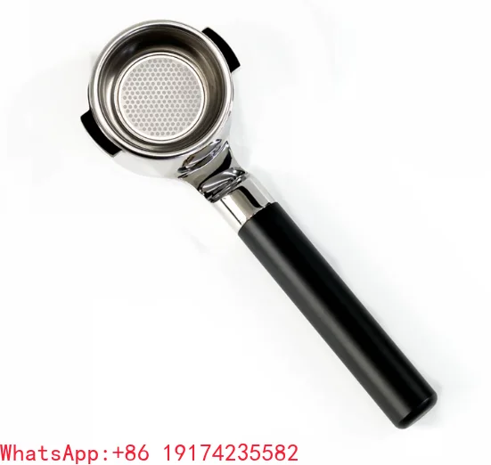 The New Black Coffee Machine Handle Fits E61 Matte Black.