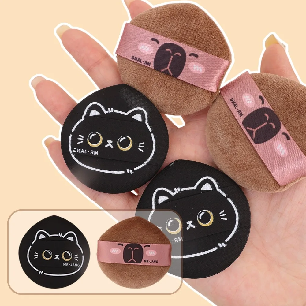 20-1pcs Sponge Puff Makeup Tools Powderdry Powder Velvet Mini Portable Reusable Dry Wet Dual-use Soft Cotton Face Cosmetics