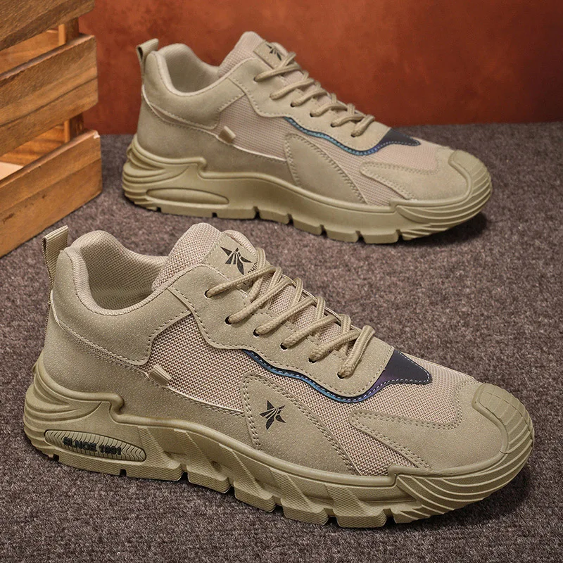 

Дышащие мужские повседневные кроссовки, обувь для скейтбординга, дышащие и универсальные кроссовки, подходящие для ношения на открытом воздухе в различных условиях.