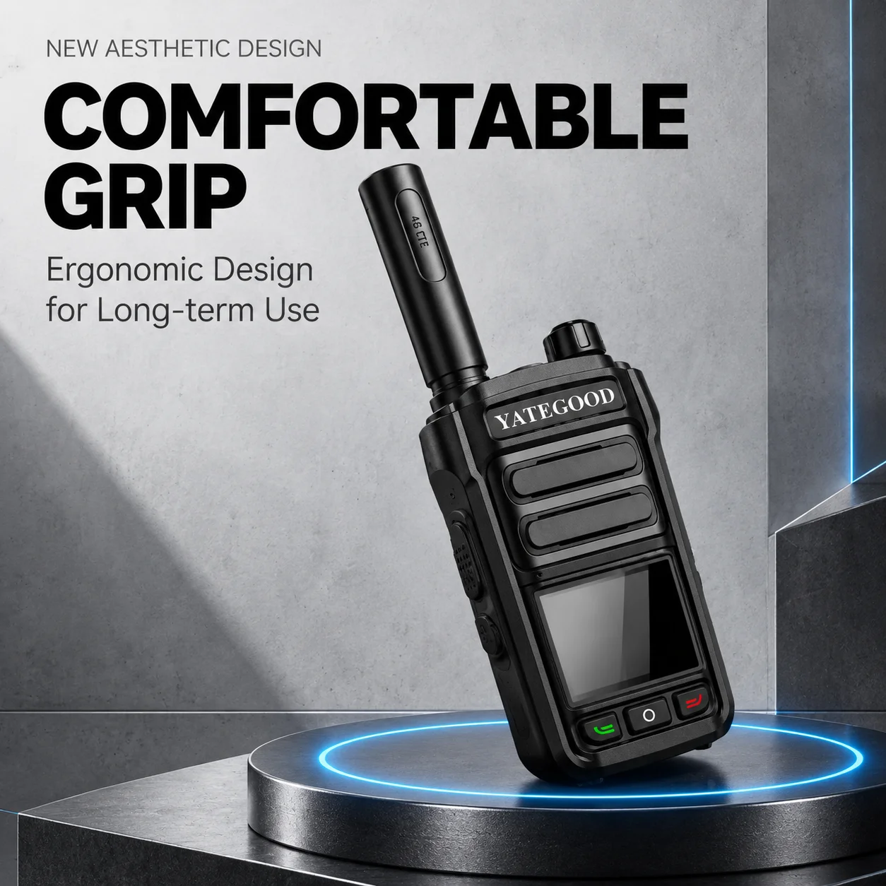 YATEGOOD T6 Walkie Talkie 4G 3G POC Radio Global Long Standby Portable More than 5000KM Network