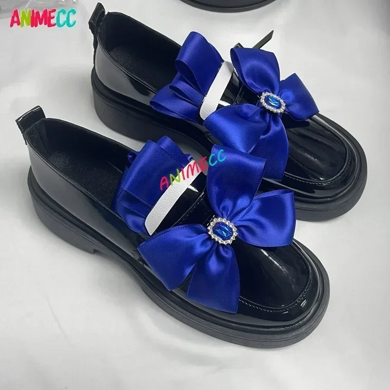 Furina Focalors Genshin Impact Cosplay Shoes Boots Anime Game Furina De Fontaine Halloween Christmas Party High Heels Shoes