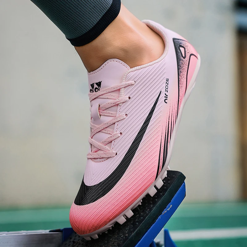 Men Field Shoes Track Spike Athletic Soft Professional Running Long Jump Sprint Light weight Non Slip Nails Race Racing Match