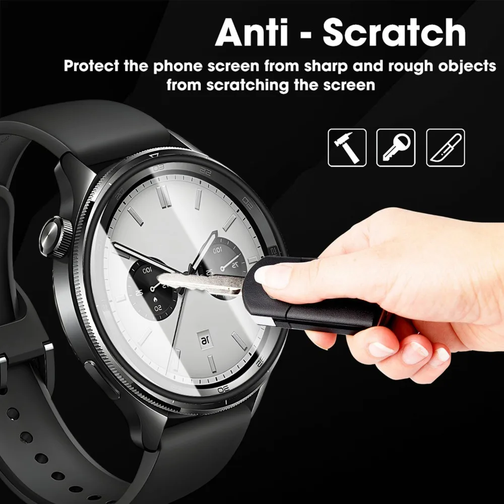 Proteggi schermo con pellicola morbida per Xiaomi Watch S4 HD Pellicola protettiva antigraffio Smartwatch Pmma non in vetro per Xiaomi Watch S4