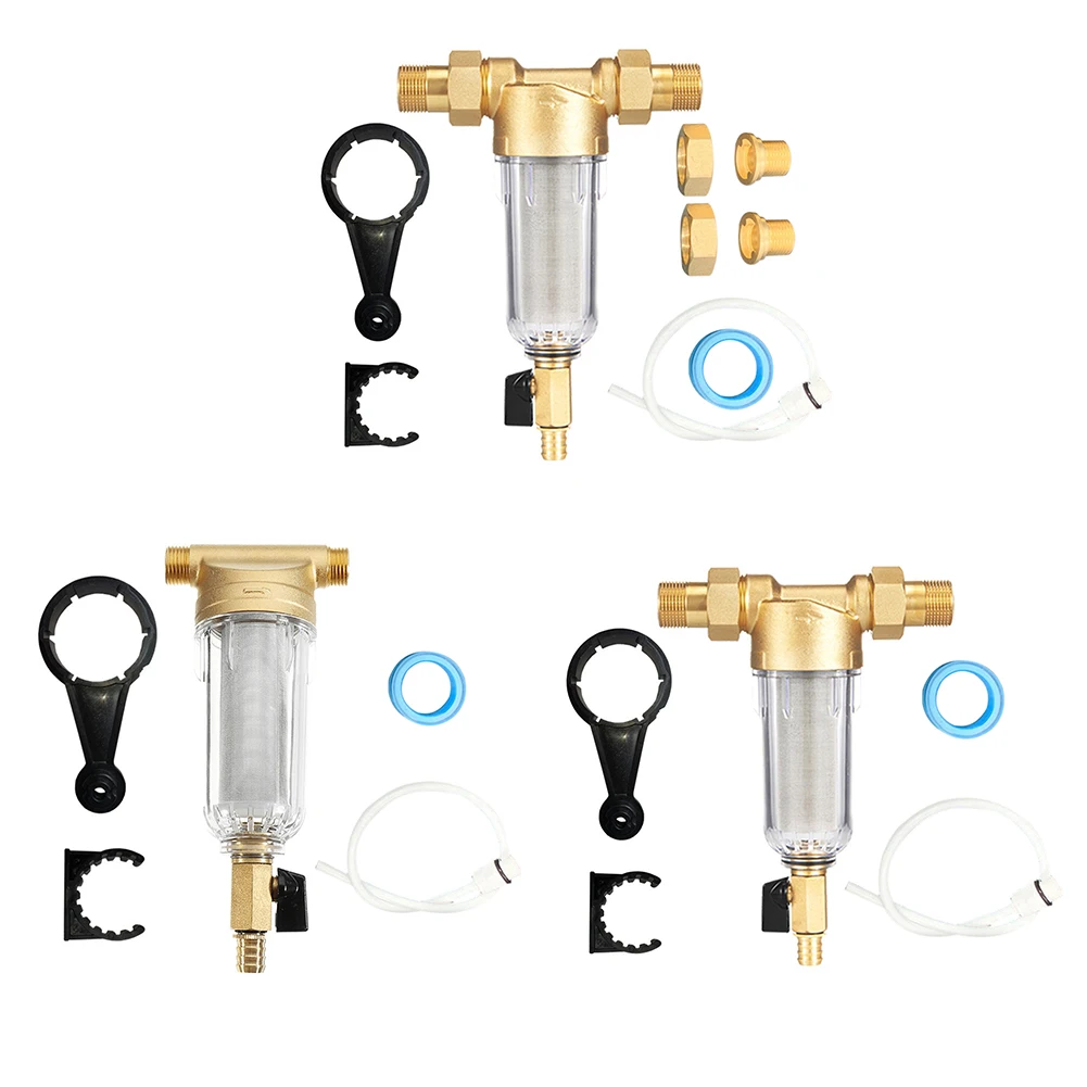 Practical Faucets Front Purifier Water Heater Pre-Filter Copper Hardware Tool Home Kitchen Tap Supplies