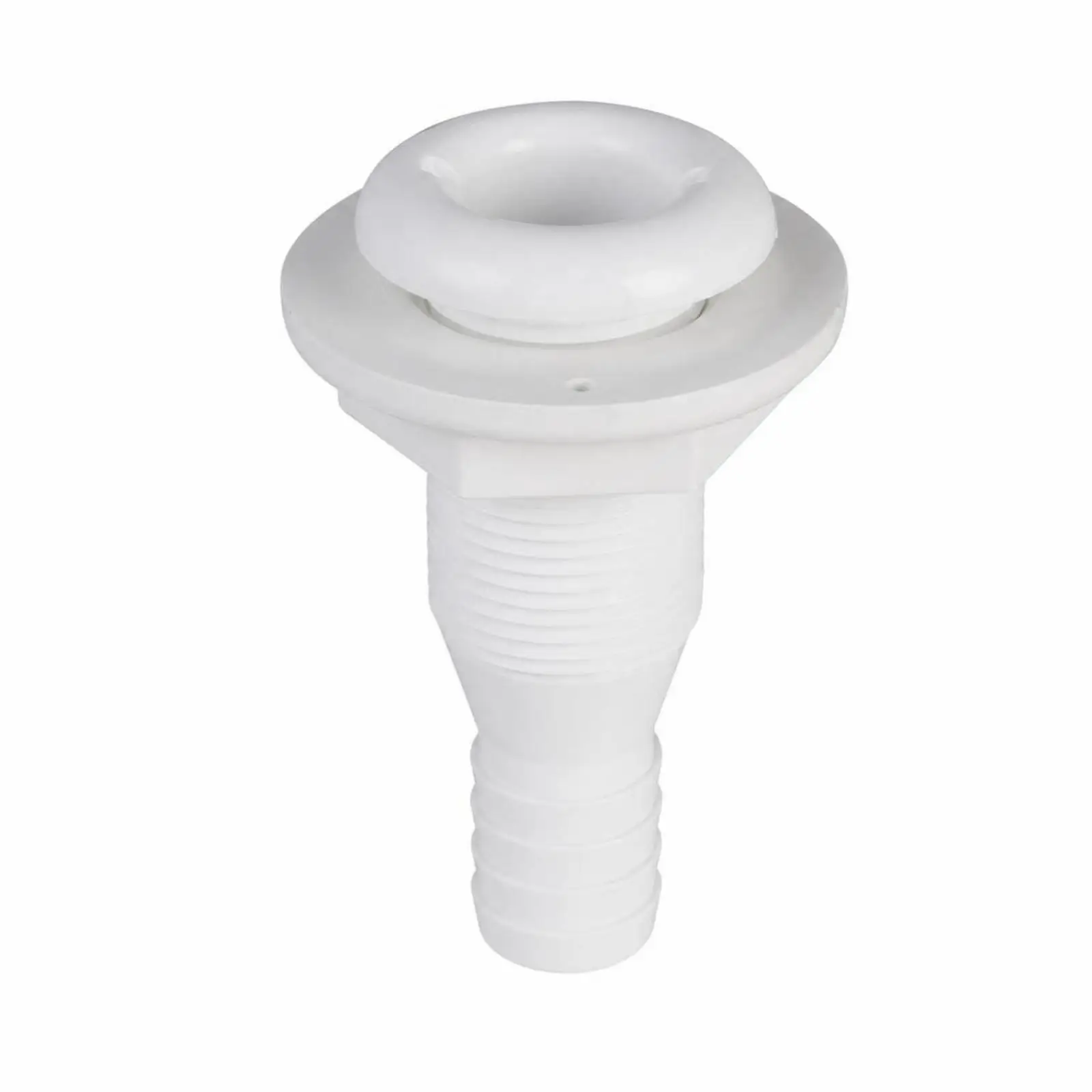 Boat Drain Outlet with Threaded Body Robust Marine Drain Fitting for Boats
