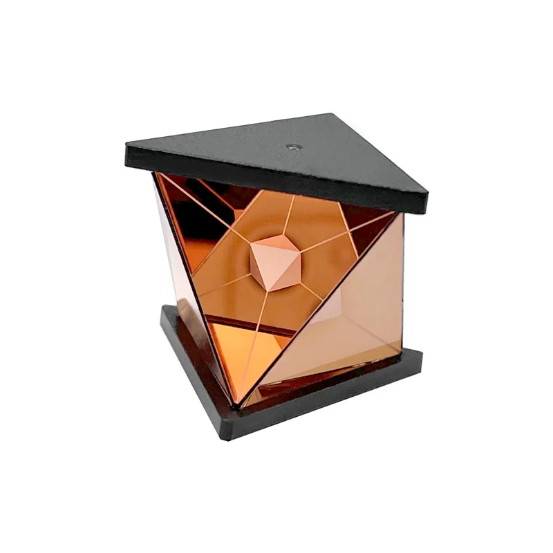 라이카 토탈 스테이션 측량용 0.4mm 강철 와이어 로프 설치에 적용 가능한 구리 360도 미니 프리즘