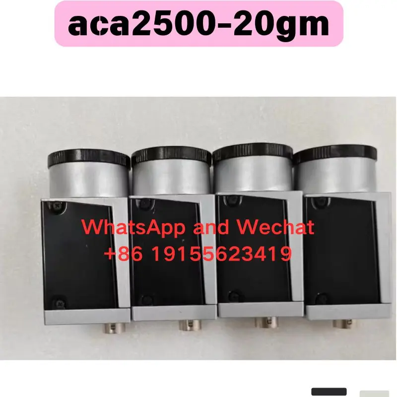 Used aca2500-20gm Industrial camera Functional test OK