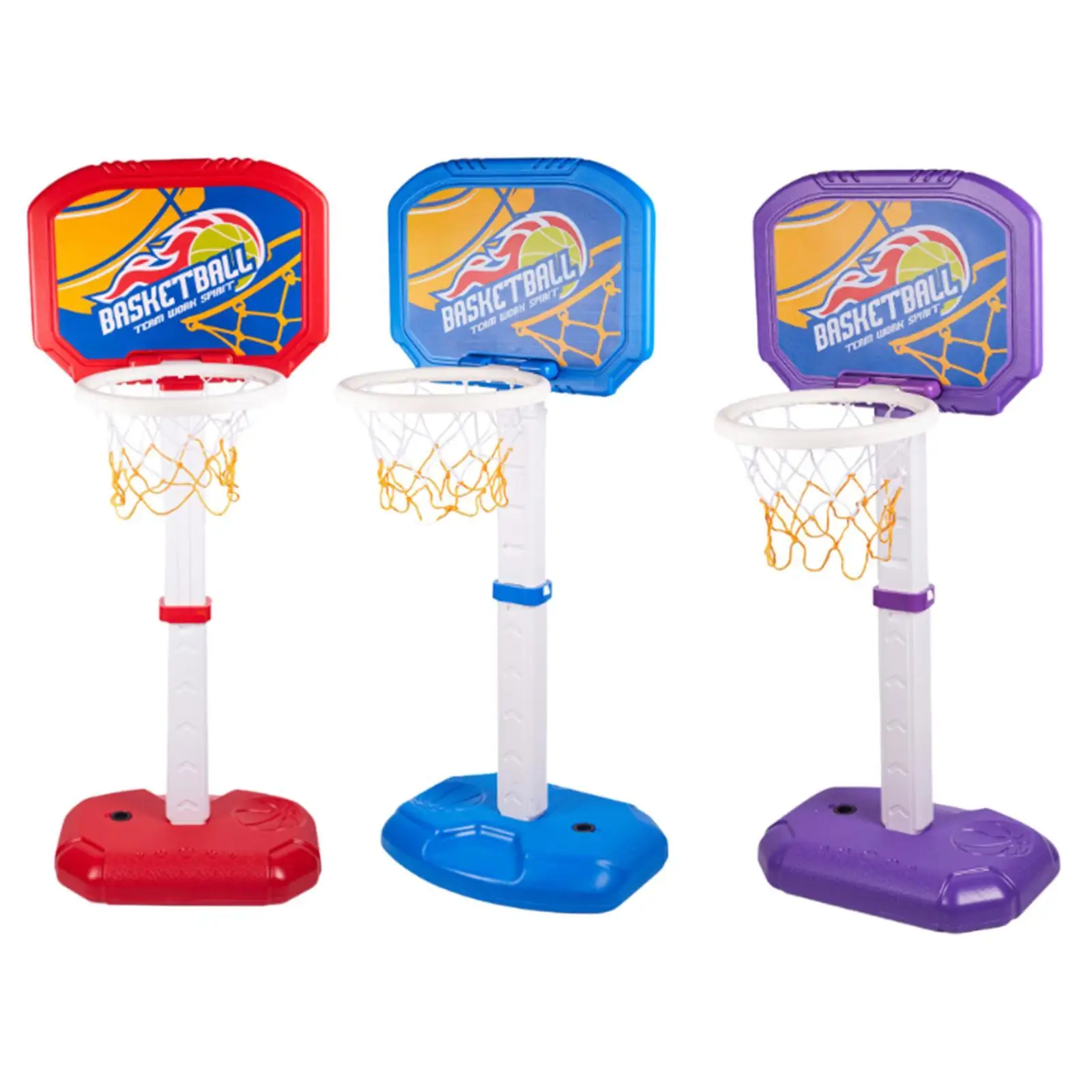 Conjunto de aro de baloncesto, regalos, aro de baloncesto junto a la piscina para jardín al aire libre, familia