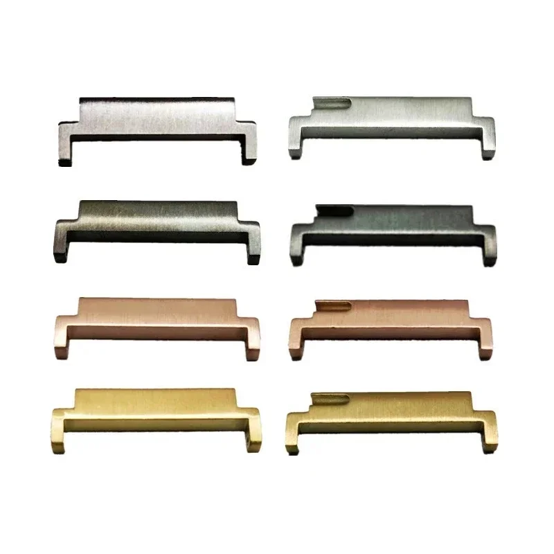 Strap Metal Connectors 20mm To 20mm 22mm To 22mm 18mm To 22mm Quick Release Pins Adapter Watch Band Spring Bars Accessories