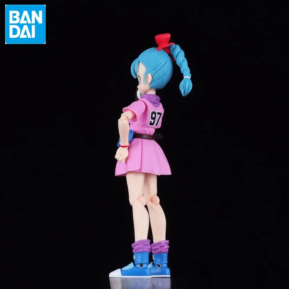 Genuino ufficiale originale Bandai SHFiguarts Dragon Ball Bulma Action Figure Anime Genuino modello da collezione in scatola Dollstoy